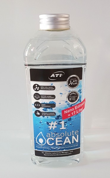 ATI Absolute Ocean 2 L Salzwasser-Konzentrat für 17 Liter Meerwasser